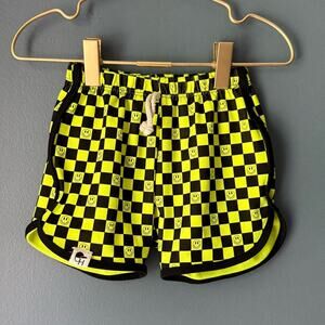 George Hats Neon Track Swim Shorts